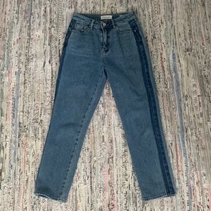 Pacsun Mom Jeans with side stripe